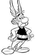 asterix Lliwio Ar -lein